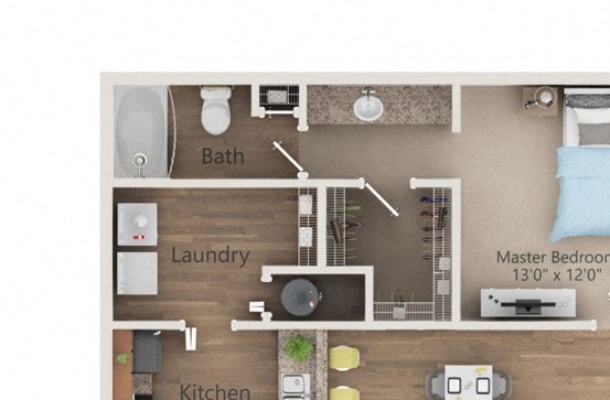 Magnolia Floor Plan Magnolia Floor Plan The Altitude Blue Ash, Blue Ash, OH